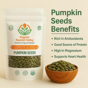 pumpkin seeds by organic nourish valley